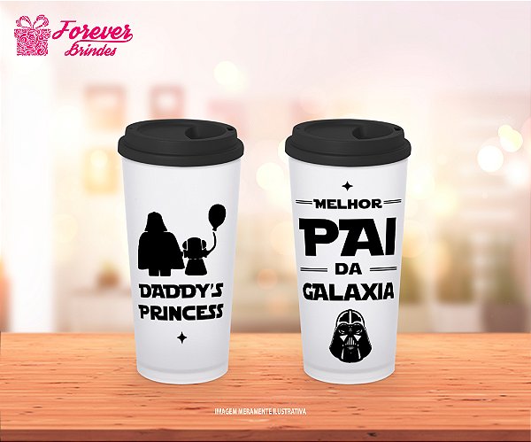 Copo Ecológico Café DIA DOS PAIS STAR WARS